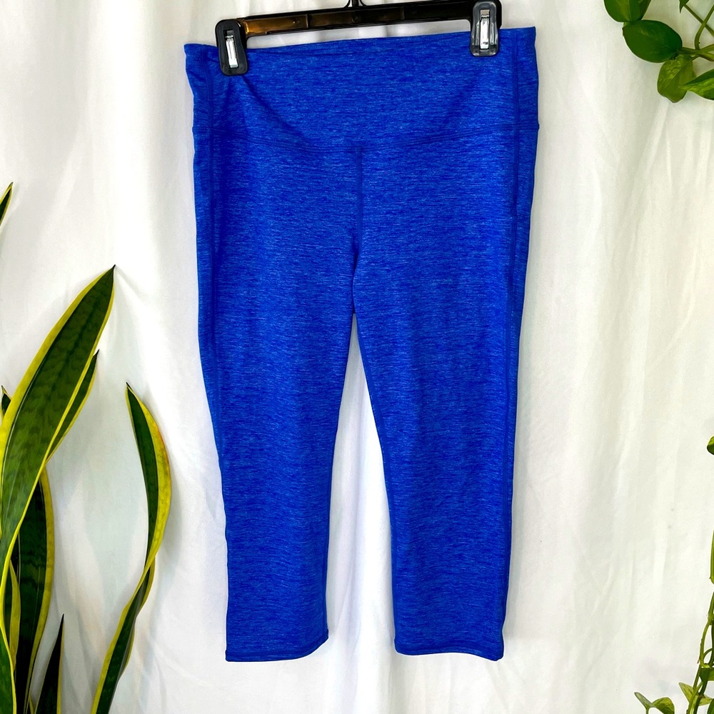 Athleta | Blue Capri Leggings